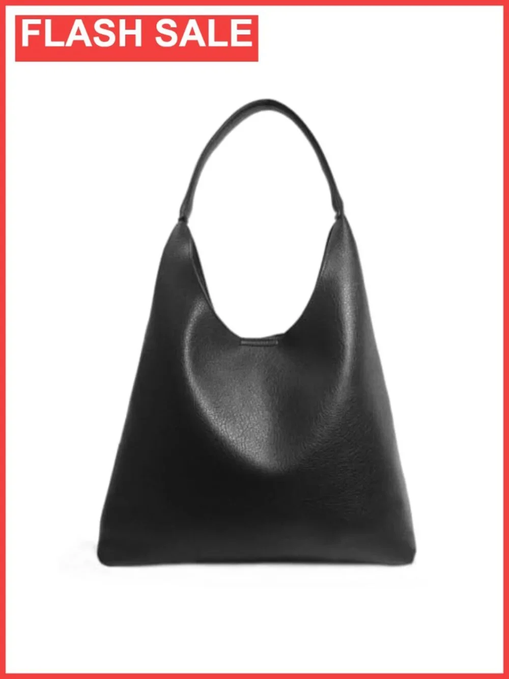 PU Leather Hobo Shoulder Bag Slouchy Purse Everyday Women